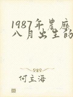 1987年农历八月出生的女命运