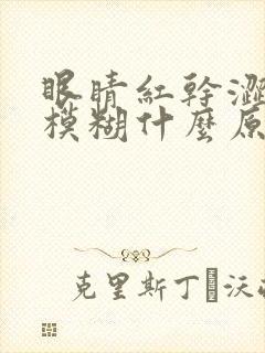 眼睛红干涩视力模糊什么原因引起的