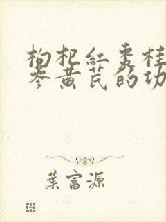 枸杞红枣桂圆党参黄芪的功效