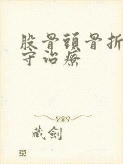 股骨头骨折的保守治疗