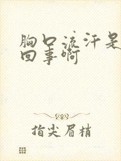 胸口流汗是怎么回事啊封面