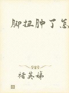 脚扭肿了怎么办封面