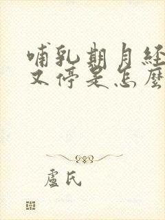 哺乳期月经来了又停是怎么回事
