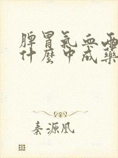脾胃气血两虚吃什么中成药封面