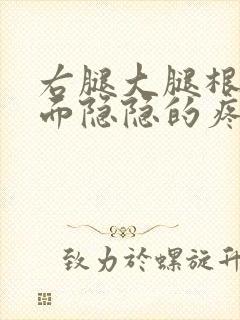 右腿大腿根部里面隐隐的疼封面