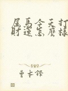 属马今天打麻将财运怎么样封面