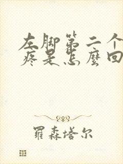 左脚第二个脚趾疼是怎么回事封面