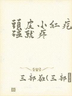头皮小红疙瘩一碰就疼