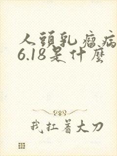 人头乳瘤病毒16.18是什么