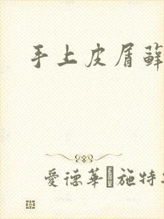 手上皮屑藓