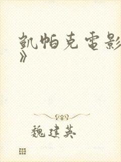凯帕克电影《梦》封面
