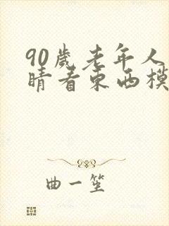 90岁老年人眼睛看东西模糊是怎么回事