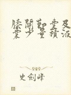 膝关节囊及髌上囊少量积液