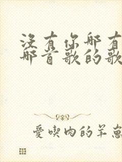 没有你哪有家是哪首歌的歌词