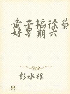 黄子韬徐艺洋你好星期六