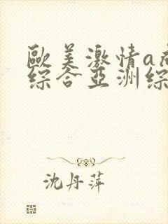 欧美激情a成人综合亚洲综合