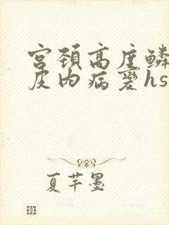 宫颈高度鳞状上皮内病变hsil是什么意思