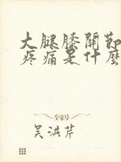 大腿膝关节内侧疼痛是什么原因引起的