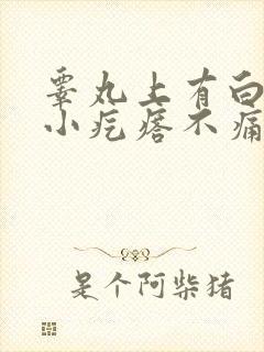 睾丸上有白色的小疙瘩不痛不痒封面
