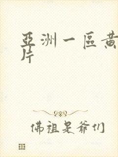 亚洲一区黄色大片
