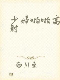 少妇啪啪高潮内射