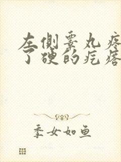 左侧睾丸疼痛生了硬的疙瘩封面