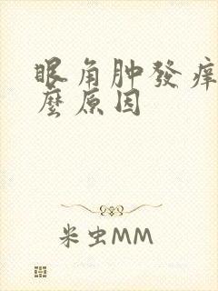 眼角肿发痒是什么原因