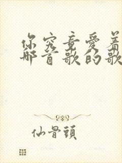 你究竟爱着谁是哪首歌的歌词