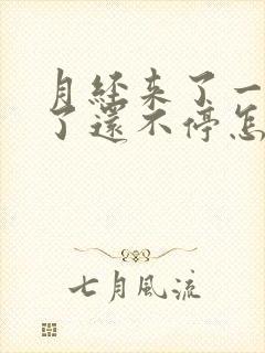 月经来了一个月了还不停怎么办吃什么药封面