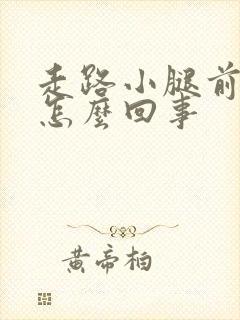 走路小腿前侧疼怎么回事