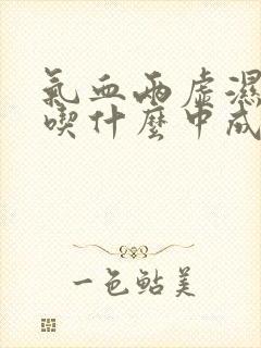 气血两虚湿气重吃什么中成药最好