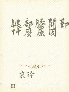 腿部膝关节疼是什么原因