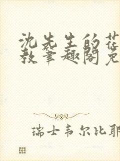 沈先生的花式管教笔趣阁免费封面