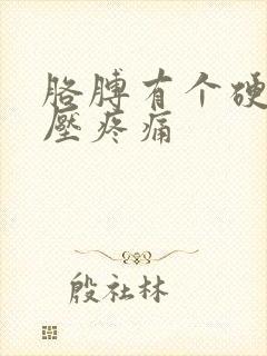 胳膊有个硬块按压疼痛封面
