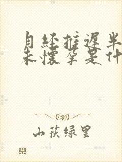 月经推迟半个月未怀孕是什么情况
