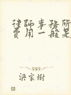 律师事务所咨询费用一般是怎样收费的呢封面