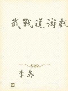 武战道游戏