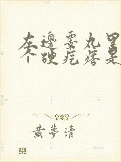 左边睾丸里面有个硬疙瘩是怎么回事
