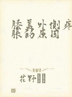 膝盖外侧疼痛肿胀的原因