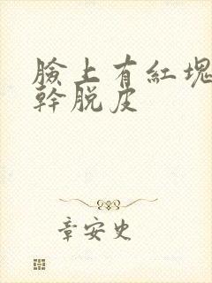 脸上有红块而且干脱皮封面