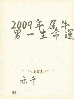 2009年属牛男一生命运怎么样