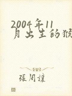 2004年11月出生的猴命运怎样