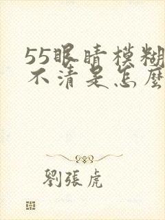 55眼睛模糊看不清是怎么回事