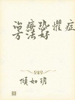 治疗恐惧症什么方法好封面