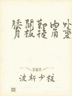 膝关节内外侧半月板后角变性是什么意思