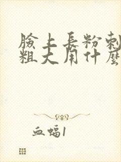 脸上长粉刺毛孔粗大用什么护肤品