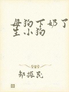 母狗下奶了多久生小狗封面