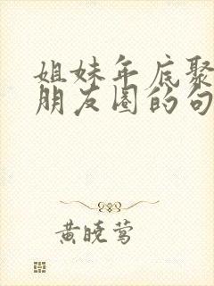姐妹年底聚餐发朋友圈的句子