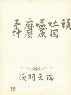 手麻呕吐头晕是什么原因