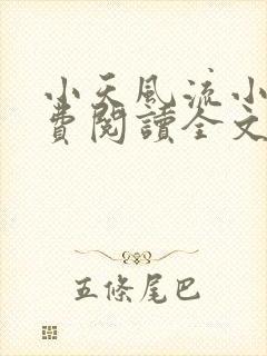 小天风流小说免费阅读全文最新章节封面